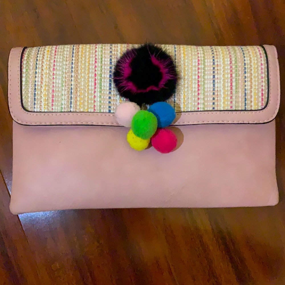 Pink Vintage Clutch Purse